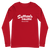 A mockup of the Sultan's Castle Arcade Long Sleeve Tee