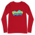 A mockup of the Spongebob Parody Southside Long Sleeve Tee