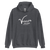 A mockup of the Vince's Gallery Restaurant Airport Hoodie