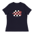 A mockup of the Checkrd Flag Menswear Store Ladies Tee