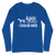 A mockup of the Carriage House Restaurant Long Sleeve Tee