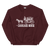 A mockup of the Carriage House Restaurant Crewneck