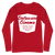 A mockup of the Delaware Cinema Long Sleeve Tee