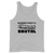 A mockup of the Delaware County is Brutal Tank Top