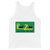 A mockup of the End Zone Sports Bar & Grill Tank Top