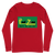 A mockup of the End Zone Sports Bar & Grill Long Sleeve Tee