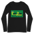 A mockup of the End Zone Sports Bar & Grill Long Sleeve Tee