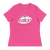 A mockup of the Evian Parody Eaton Water Ladies Tee