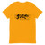 A mockup of the Foxfires Restaurant T-Shirt