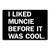 I LIked Muncie Before It Was Cool Magnet