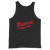 A mockup of the Milwaukee Tools Parody Muncie Tank Top