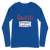 A mockup of the Robert Q's Restaurant & Cocktail Lounge Long Sleeve Tee