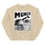 A mockup of the Our Geese Will F#ck You Up Muncie Crewneck