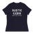 A mockup of the Rustic Cabin Restaurant Ladies Tee