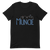 A mockup of the Frasier Logo Parody Muncie T-Shirt