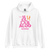 A mockup of the Hullabaloo Scene Teen Club Raglan 3/4 Sleeve