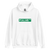 A mockup of the McGalliard Rd Hoodie