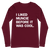 A mockup of the I LIked Muncie Before It Was Cool Long Sleeve Tee