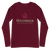 A mockup of the Westbrier Neighborhood Westin Parody Long Sleeve Tee