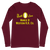 A mockup of the Muncie & Western Railroad Long Sleeve Tee