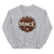 A mockup of the Autumn Bouquet Muncie Crewneck