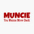 Wanna Move Back Muncie Sticker