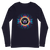 A mockup of the The Great Muncie Eclipse of 2024 Long Sleeve Tee