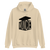 A mockup of the AT&T Building Shape Muncie Hoodie