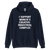 A mockup of the I Support Muncie's Creative-Industrial Complex Hoodie