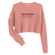 A mockup of the Kaleidoscope Boutique Ladies Cropped Crewneck