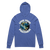 A mockup of the Love Your Mother Earth Hooded Tee