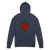 A mockup of the Taco Grande Restaurant Hooded Tee