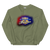 A mockup of the Armed & Famous TV Show Crewneck