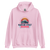 A mockup of the Madison Street Cruise Sunset Hoodie