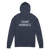A mockup of the Camp Munsee Hooded Tee