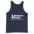 A mockup of the Danner's Books Tank Top