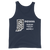 A mockup of the Murder Capital Indiana Crows Tank Top