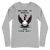 A mockup of the Welcome to Muncie Goose Long Sleeve Tee