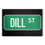 Dill St Street Sign Muncie Magnet