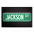 Jackson St Street Sign Muncie Magnet