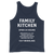 A mockup of the Family Kitchen Restaurant Tank Top