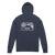 A mockup of the Pizza Junction Hooded Tee