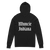 A mockup of the Gothic Muncie Hooded Tee
