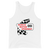 A mockup of the Muncie Motor Speedway Authentic Logo Tank Top