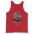 A mockup of the Albany Cottage Core Bouquet Tank Top