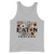 A mockup of the Eaton Cottage Core Bouquet Tank Top
