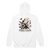A mockup of the Yorktown Cottage Core Bouquet Zipping Hoodie