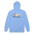 A mockup of the My First Speeding Ticket Bypass Zipping Hoodie