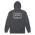 A mockup of the Wanted Dreamers Muncie Zipping Hoodie