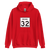 A mockup of the Indiana State Route 32 Hoodie